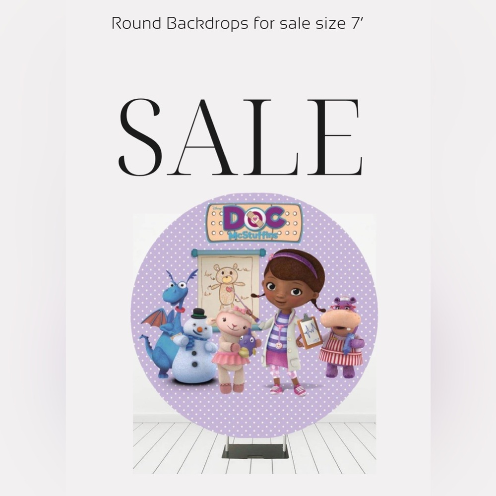 Backdrop Round